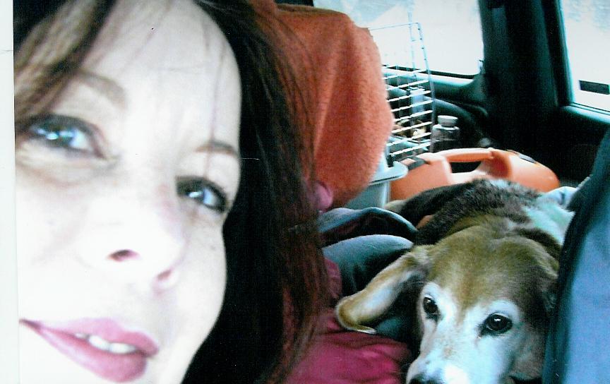 Bethann Shannon and Rosie the beagle