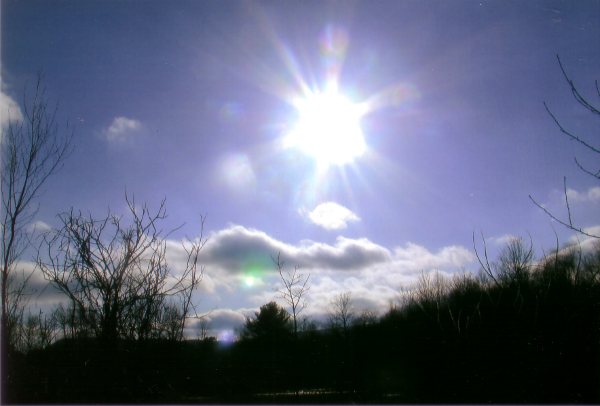 Lovely Berkshire sky by The Art Angel Bethann Shannon
