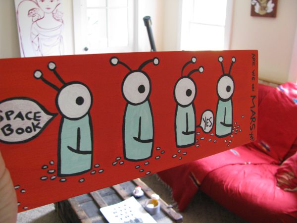 Alien One Eyed Guys by Bethann Shannon