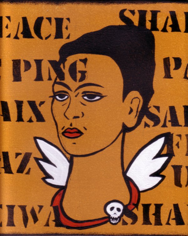 Frida Kahlo Peace Angel