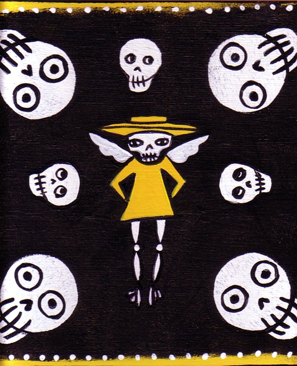 ANGEL OF DEATH & SKULLS by Bethann Shannon