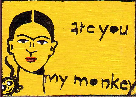 "Are You My Monkey?" Frida & Monkey